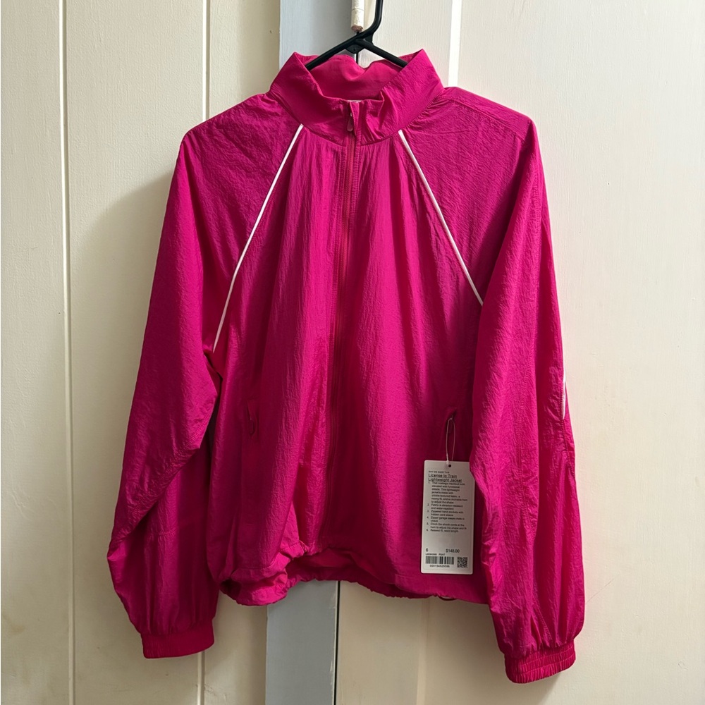 NWT Lululemon License To Train Lightweight Jacket